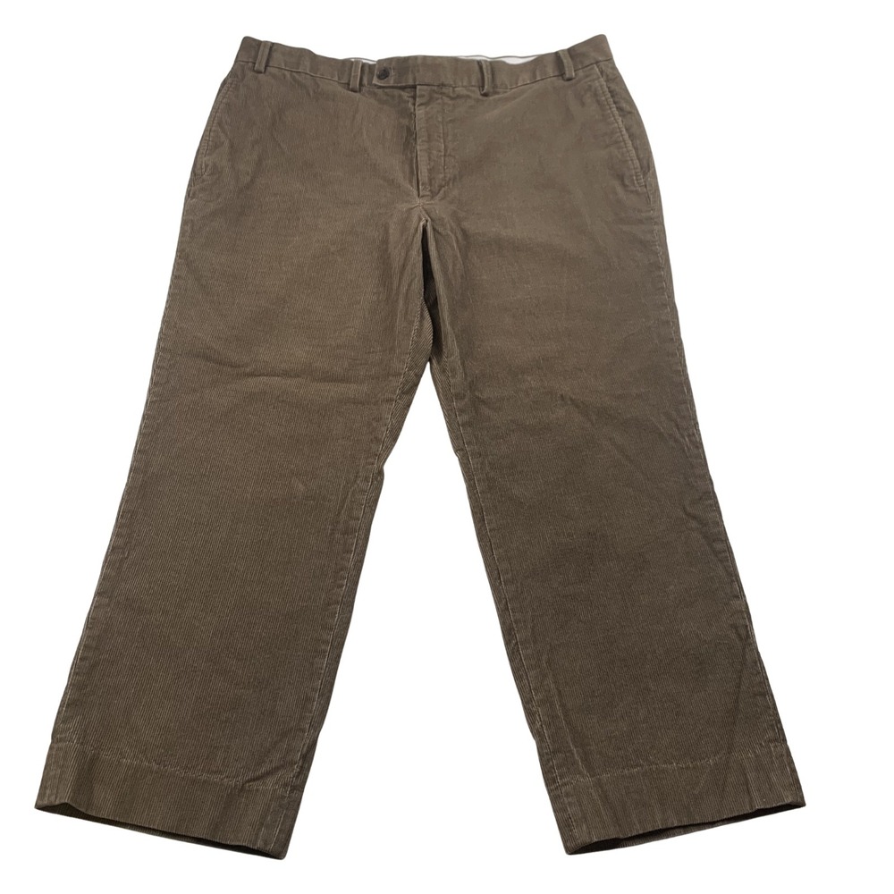 Lauren Ralph Lauren Womens Petite Corduroy Pants Straight Leg Cropped 38 x 26"‎